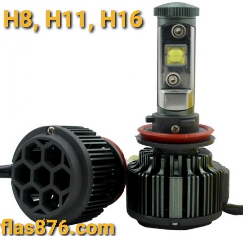H8 H11 H16 Cree Led Kit 12v 24v 6000K