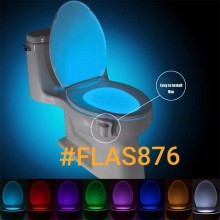 Motion Activated Toilet Bowl RGB LED Light